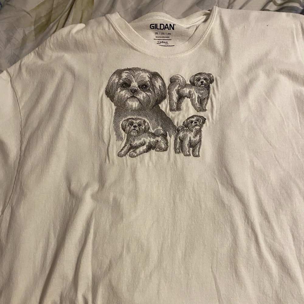 2X Embroidered shirt